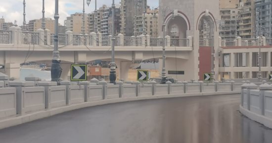 تجدد الأمطار الغزيرة على الإسكندرية فى نوة " الكرم".. صور