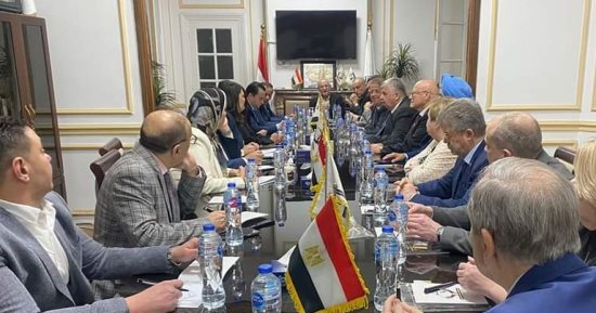 تنسيقية شباب الأحزاب والسياسيين تلتقى وفدًا من جمعية الشعوب الأوراسية