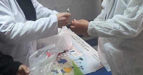 استمرار  أعمال التقصى النشط والترصد فى مسار الطيور المهاجرة بكفر الشيخ