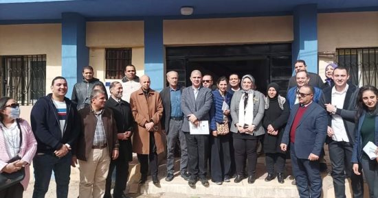 وكيل "صحة الشرقية" يتابع مع وفد الاتحاد الأوروبى المشاريع المشتركة