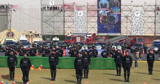 منتجات نزلاء مراكز الإصلاح تتصدر معرض الداخلية فى حفل عيد الشرطة