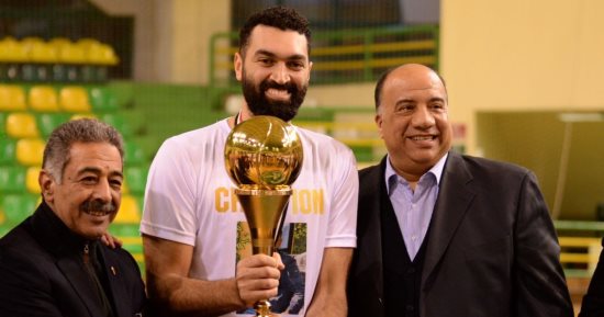 السلة يسلم الاتحاد السكندري كأس السوبر.. صور