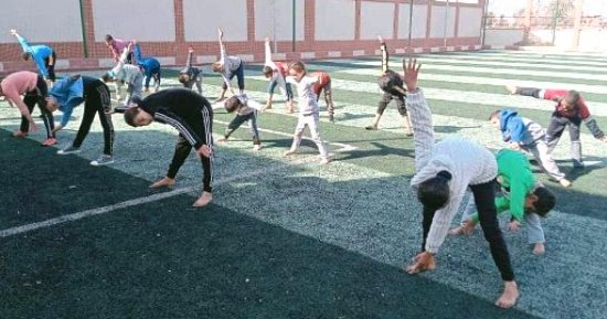 حياة كريمة تنفذ المشروع القومي للقوافل الرياضية بالظواهرية وبحر البقر 2 