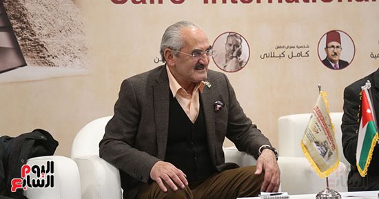 زهير النوبانى بمعرض الكتاب: الحركة الدرامية الأردنية قدمت نجوما كثيرين 