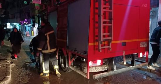 السيطرة على حريق شقة فى المنتزه بالإسكندرية بسبب ماس كهربائى