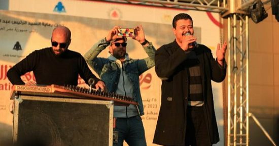 الفنان أحمد حلمى أشاد بصوته.. المنشد أحمد العمرى: نفسى أجدد تراث النقشبندى
