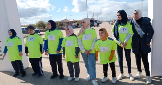 "القومي للمرأة" ينظم يوما رياضيا ترفيهيا لسيدات دمياط لأول مرة.. صور