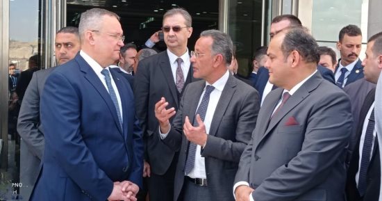رئيس وزراء رومانيا يزور المتحف القومى للحضارة المصرية 