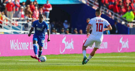شوط أول سلبي بين الوداد المغربى والهلال السعودى فى كأس العالم للأندية