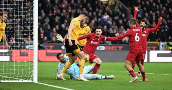 ملخص وأهداف مباراة وولفرهامبتون ضد ليفربول فى الدوري الإنجليزي
