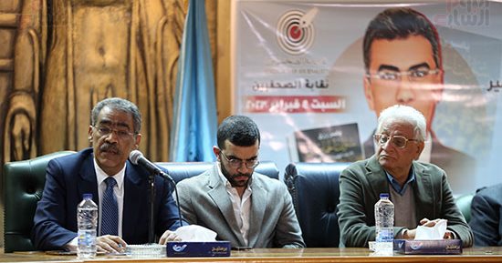 نقيب الصحفيين يشكر "المتحدة" على الفيلم الوثائقى عن الراحل ياسر رزق      