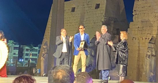 تكريم محمد رمضان بمهرجان الأقصر: الفن المصرى سوف يخلد أكثر من الفراعنة