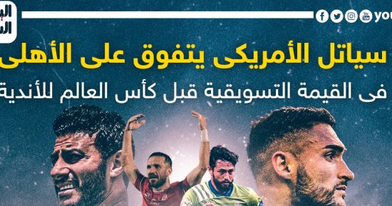 سياتل الأمريكى يتفوق على الأهلى فى القيمة التسويقية قبل لقاء الليلة.. إنفوجراف