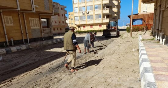اعتدال الطقس بكفر الشيخ وهطول أمطار على المناطق الشمالية