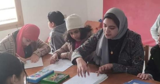 "ريشة فنان".. أول أنشطة مكتبة مصر العامة بدمياط فى إجازة نصف العام.. صور