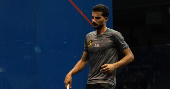 مشوار مازن هشام فى بطولة قطر كلاسيك للاسكواش بعد الفوز على محمد الشوربجى