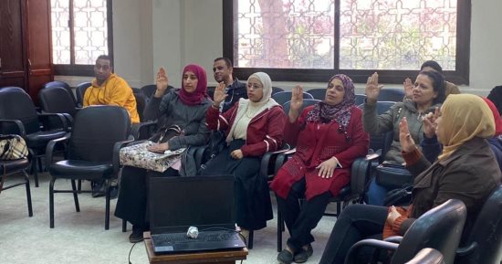 وحدة الصم بالكنيسة الأسقفية تنظم تدريبا على لغة الإشارة