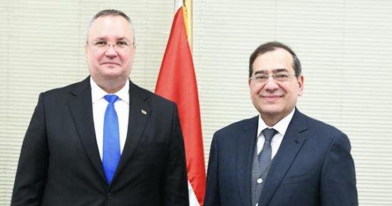 وزير البترول يستقبل رئيس وزراء رومانيا والوفد المرافق لبحث التعاون المشترك 