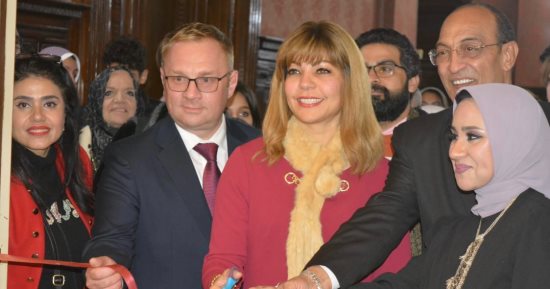المركز الثقافى الروسى بالإسكندرية يفتتح معرض "روحانيات فنية"