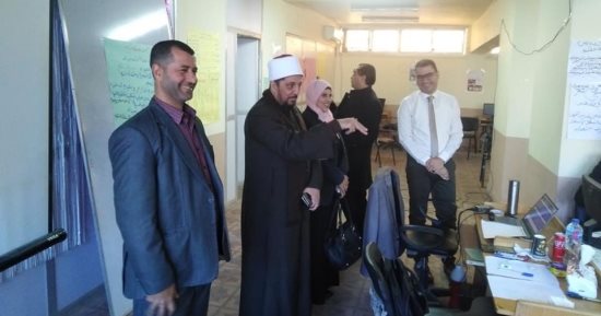 رئيس أزهر الإسكندرية يتفقد دورة تدريبية للمعملين للنهوض بأساليب التقويم