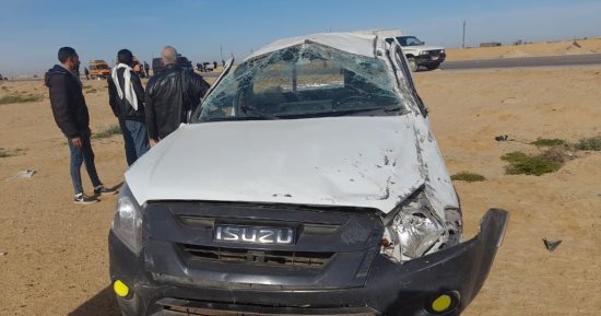وفاة أحد مصابى حادث فايد بالإسماعيلية وإيداع 5 آخرين بالعناية المركزة