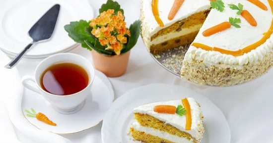 طريقة عمل كيك الجزر والقرفة.. تحلية وأكلة خفيفة