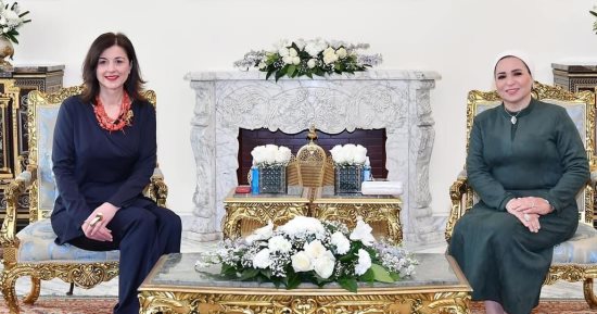 السيدة انتصار السيسى: ناقشت مع السيدة الأولى لكرواتيا ملفات الحماية الاجتماعية