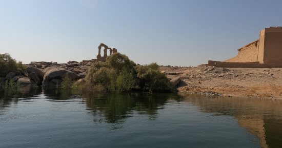 مصر جميلة.. "إسلام معوض" يشارك بصور فوتوغرافية تبرز جمال معبد كلابشة بأسوان