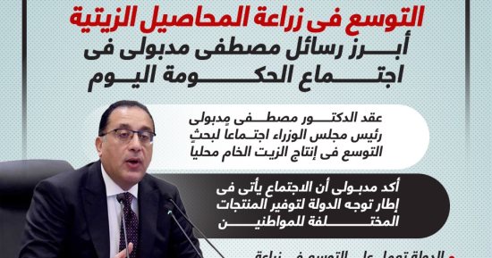 أبرز رسائل مصطفى مدبولى فى اجتماع الحكومة اليوم.. إنفوجراف