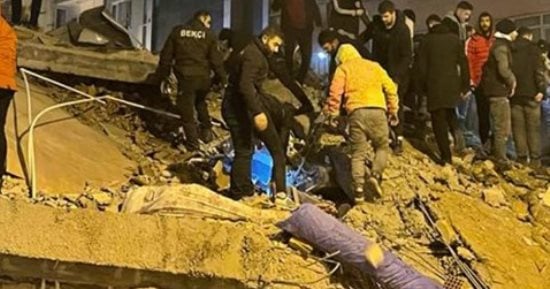 زلزال جديد بقوة 6.5 درجة على مقياس ريختر يضرب ولاية غازى عنتاب التركية