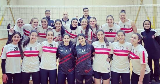 الزمالك يهزم دلفى دور الـ16بكأس مصر لسيدات الطائرة ويتأهل لربع النهائى