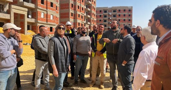 مسئولو "الإسكان" يتابعون نسب تنفيذ مشروع سكن كل المصريين" 