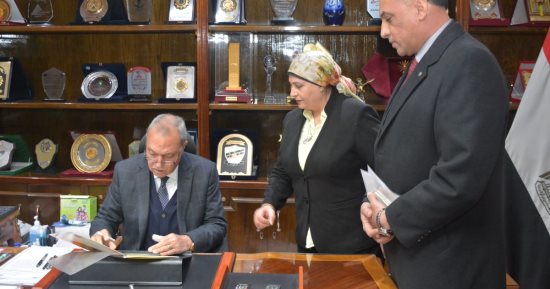 محافظ القليوبية يعتمد نتيجة الشهادة الإعدادية بنسبة نجاح 74.56%