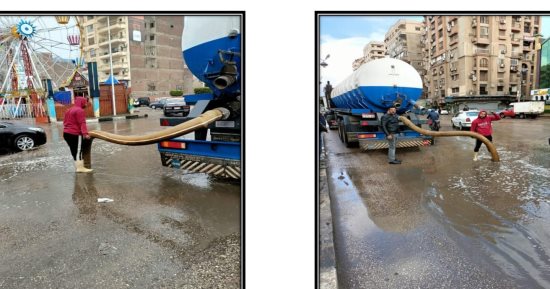 وزير التنمية المحلية يوجه المحافظات باستمرار رفع تجمعات مياه الأمطار