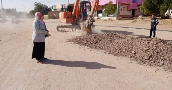 إحلال خطوط الكهرباء الهوائية بكابلات أرضية بتكلفة 13 مليون جنيه بمركز باريس