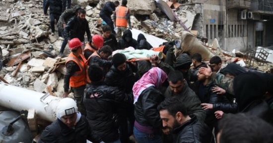 زلزال سوريا و تركيا