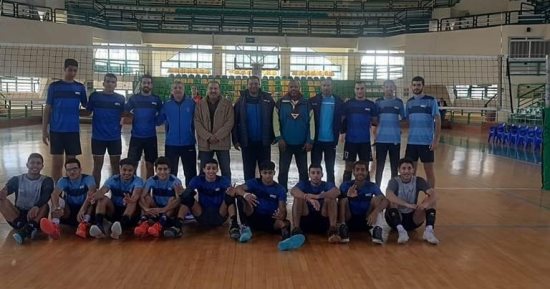 فوز فريق جامعة الإسكندرية لكرة الطائرة فى بطولة الشهيد الرفاعى 