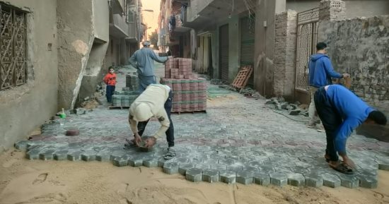 محافظ الجيزة: تطوير ورصف 25 شارعا فى العياط بالإنترلوك