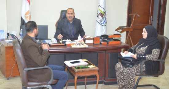 لجان للمرور والتفتيش على المنشآت بالمناطق الصناعية فى بنى سويف