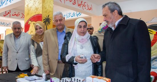 لدعم مبادرة "حياة كريمة": تقديم الرعاية الطبية لـ1179 بقافلة جامعة طنطا بالسنطة