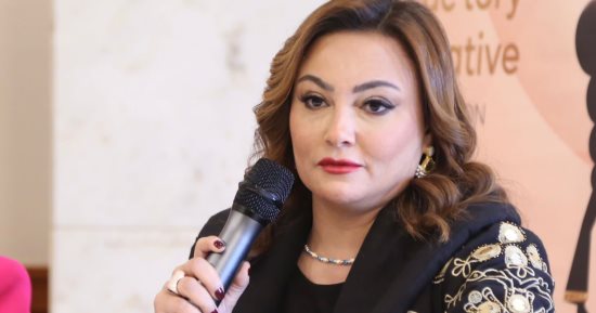 بشرى فى مهرجان الأقصر: مشواري كان صعبا وكافحت وأنتجت 14 فيلمًا 