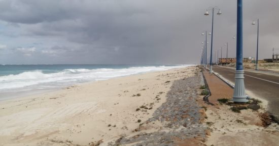 حماية الشواطئ: جميع أعمال الحماية على شواطئ الإسكندرية بحالة جيدة.. صور