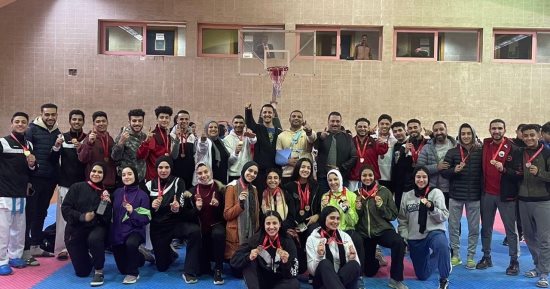 جامعة الإسكندرية تحصل على المركز الأول فى الكاراتيه ببطولة الشهيد الرفاعى 