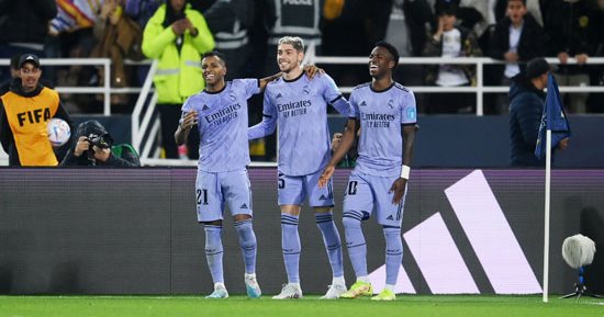 اريباس يضيف الهدف الرابع لريال مدريد فى مرمى الأهلى