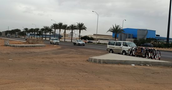 أمطار خفيفة على مدينة السادات  فى المنوفية 