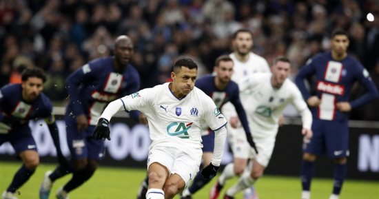 التعادل الإيجابي يحسم شوط مارسيليا ضد باريس سان جيرمان فى كأس فرنسا.. فيديو