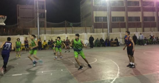 فوز الزمالك والشمس وسموحة فى مباريات بطولة الجمهورية لكرة السلة بكفر الشيخ