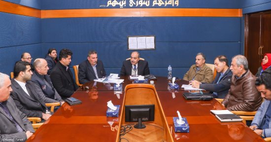 لجنة التفتيش ومراجعة إجراءات الموانئ المصرية تنهى عملها بميناء دمياط