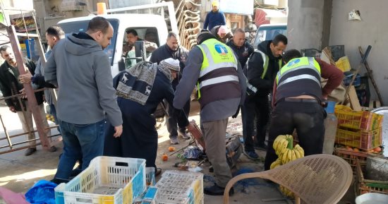 غلق 30 منشأة مخالفة وضبط 1596 حالة إشغال متنوعة وتحرير 1339 محضرا بالإسكندرية