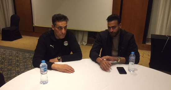 محمد أبو جبل يزور معسكر منتخب الشباب قبل أمم أفريقيا